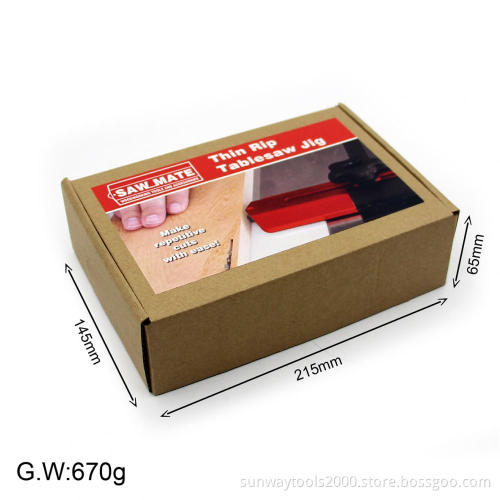 Aluminium Alloy Thin Rip Table saw Jig